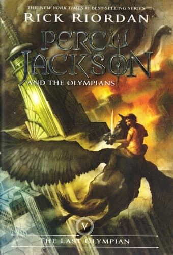 Cover of Percy Jackson and the Olympians, Book Five: The Last Olympian