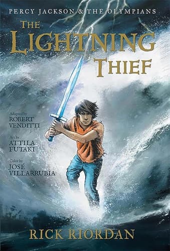 Cover of The Percy Jackson and the Olympians: Lightning Thief: The Graphic Novel