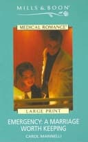Cover of Emergency: A Marriage Worth Keeping