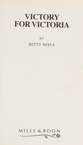 Cover of Victory for Victoria