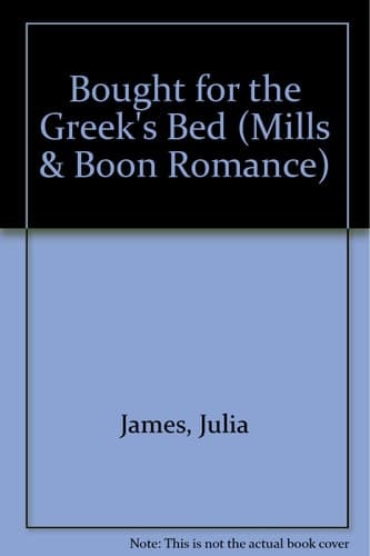 Cover of Bought for the Greek's Bed