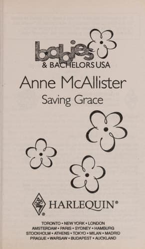Cover of Saving Grace (Babies & Bachelors USA: New York #32)