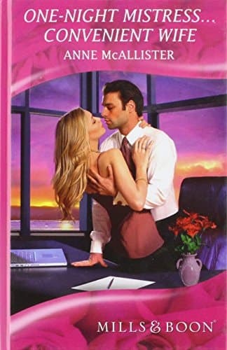 Cover of One Night Mistress Convenient Wife