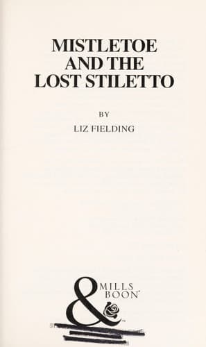 Cover of Mistletoe and the lost stiletto
