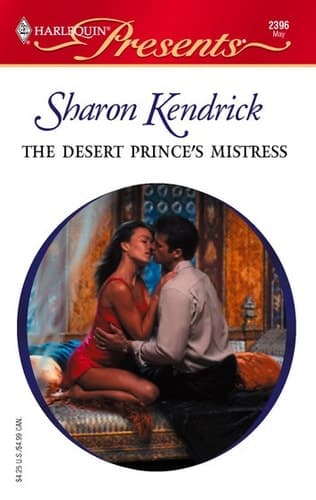 Cover of The desert sheikh's passion
