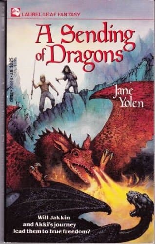 Cover of SENDING OF DRAGONS, A (Laurel-Leaf Fantasy)