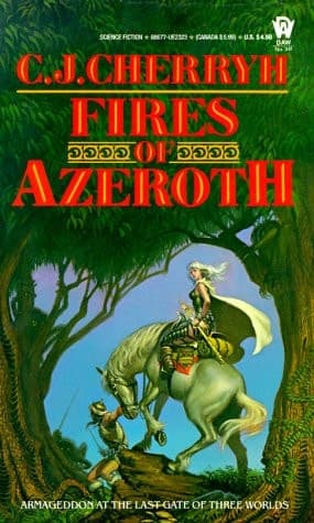 Cover of Fires of Azeroth (Morgaine Cycle)