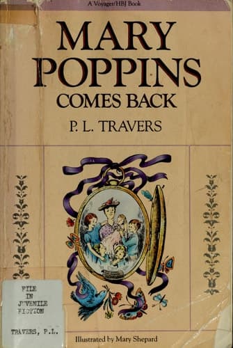Cover of Mary Poppins Comes Back