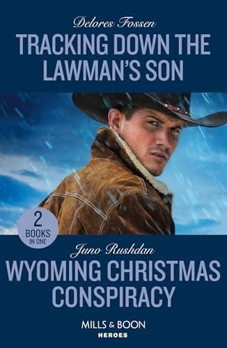 Cover of Tracking down the Lawman's Son / Wyoming Christmas Conspiracy