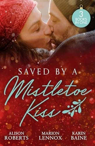 Cover of Saved by a Mistletoe Kiss