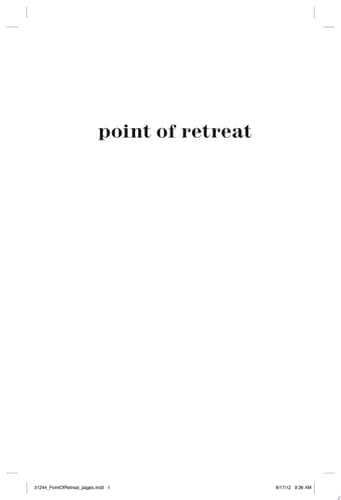 Cover of Point Of Retreat