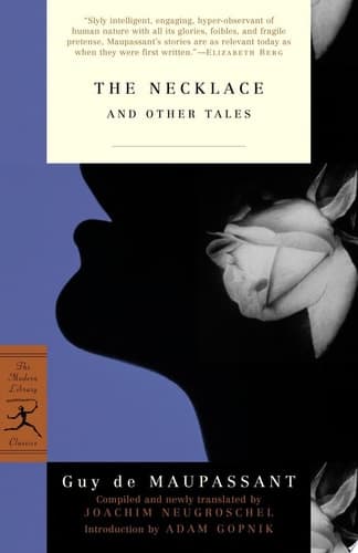 Cover of The Necklace and Other Tales (Modern Library Classics)