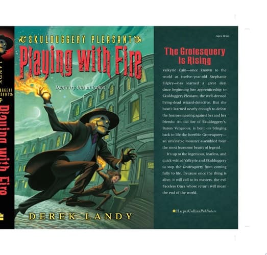 Cover of Skulduggery Pleasant