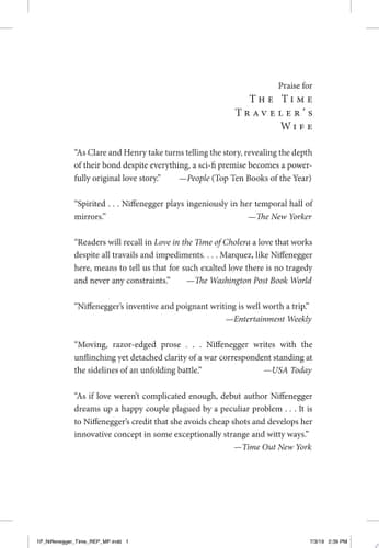 Cover of The Time Traveler's Wife