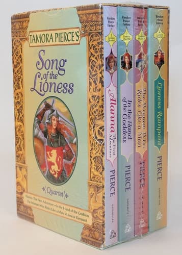 Cover of The Song of the Lioness Quartet 4 copy box set