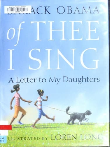 Cover of Of thee I sing