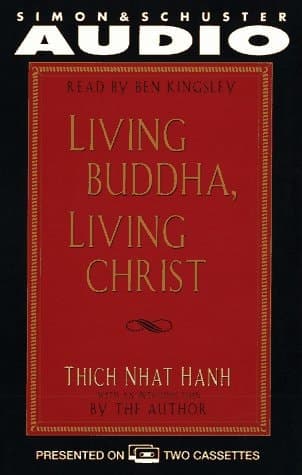 Cover of Living Buddha, Living Christ
