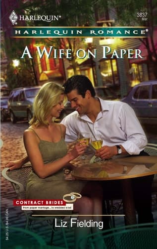 Cover of A Wife On Paper (Harlequin Romance)