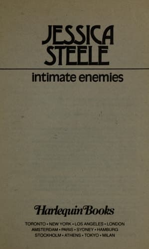 Cover of Intimate enemies