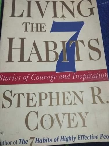 Cover of Living the 7 Habits