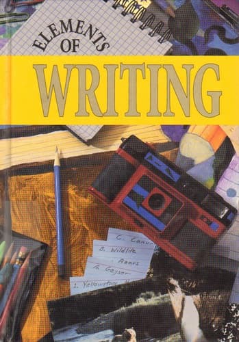 Cover of Elements of Writing