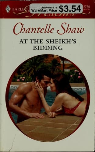 Cover of At the sheikh's bidding