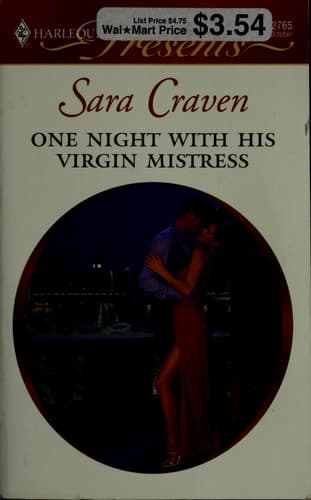 Cover of One Night with His Virgin Mistress