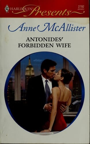 Cover of Antonides' forbidden wife
