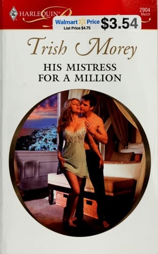 Cover of His mistress for a million