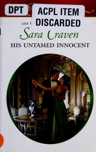 Cover of His untamed innocent