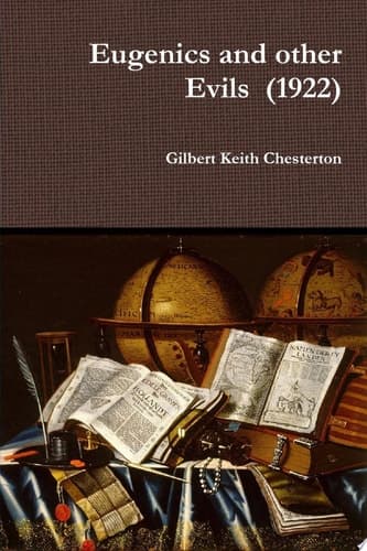 Cover of Eugenics and Other Evils (1922)