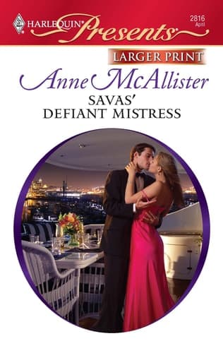 Cover of Savas' Defiant Mistress