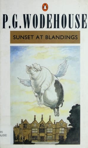 Cover of Sunset at Blandings