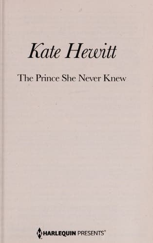 Cover of The prince she never knew