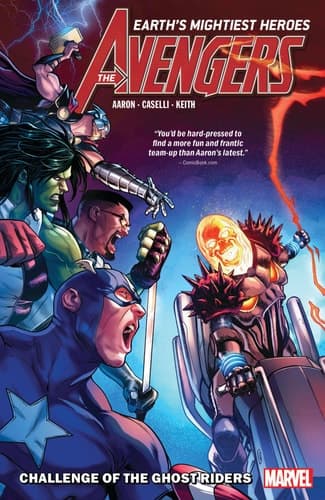 Cover of Avengers by Jason Aaron Vol. 5 Challenge of the Ghost Riders