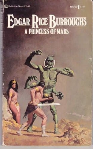 Cover of PRINCESS OF MARS (Mars (del Rey Books Numbered))