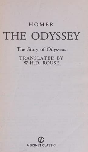 Cover of Odyssey