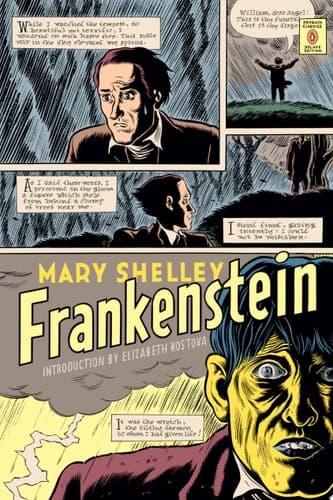 Cover of Frankenstein, or, The modern Prometheus