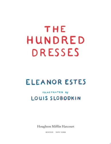 Cover of Hundred Dresses