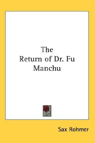 Cover of The Return of Dr. Fu Manchu