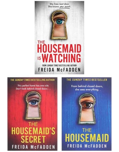 Cover of The Housemaid Series By Freida McFadden 3 Books Collection - Fiction - Paperback