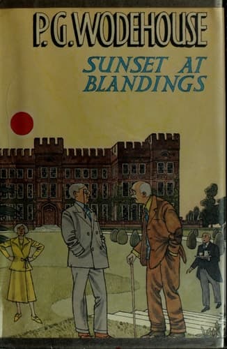 Cover of Sunset at Blandings