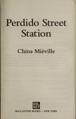 Cover of Perdido Street Station