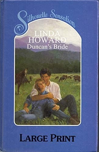 Cover of Duncan's Bride (Silhouette Sensation Large Print)