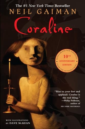 Cover of Coraline 10th Anniversary Edition