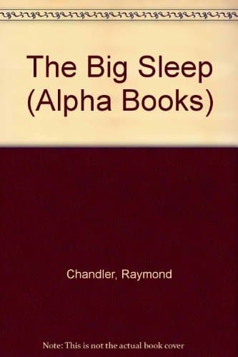 Cover of Big Sleep (Alpha Books)