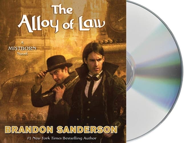 Cover of The Alloy of Law: A Mistborn Novel (The Mistborn Saga, 4)