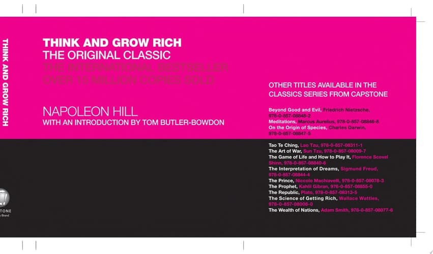 Cover of Think and Grow Rich