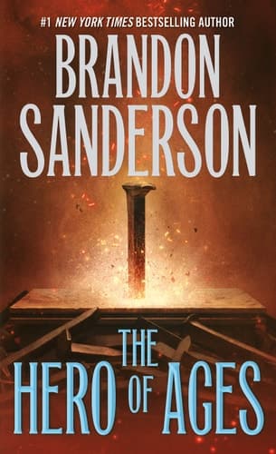 Cover of The Hero of Ages Book Three of Mistborn
