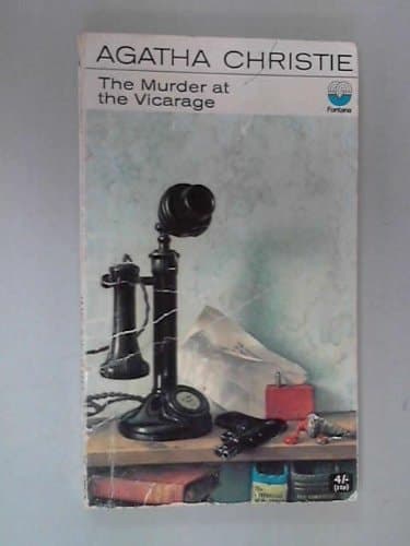 Cover of Murder at the vicarage.